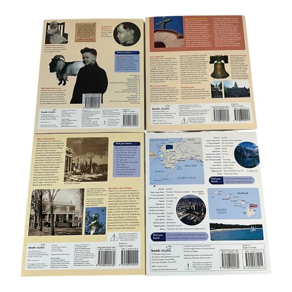 Turn to Learn Wheel Books About American History Lot of 4 Homeschool Presidents - Picture 2 of 4